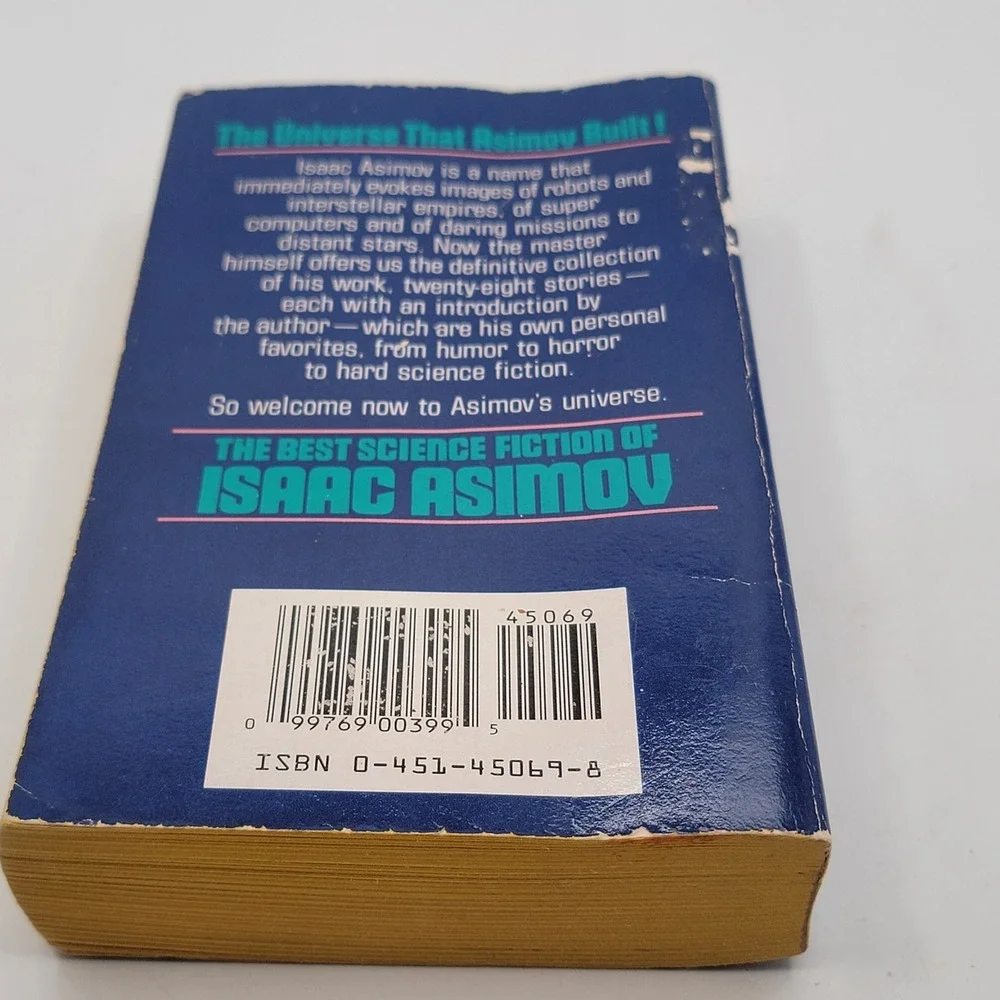 Isaac Asimov The Best Science Fiction of Isaac Asimov PB 1st Roc Print Fair